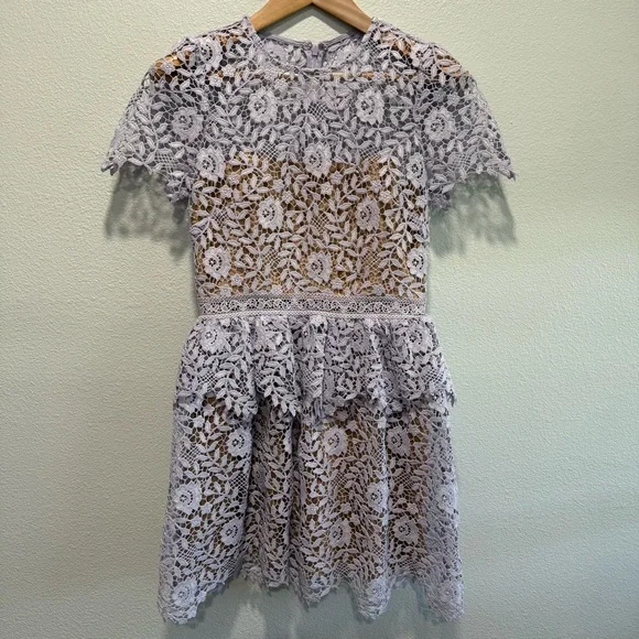 chinese dress ladies Lace Peplum Mini Dress main image 0